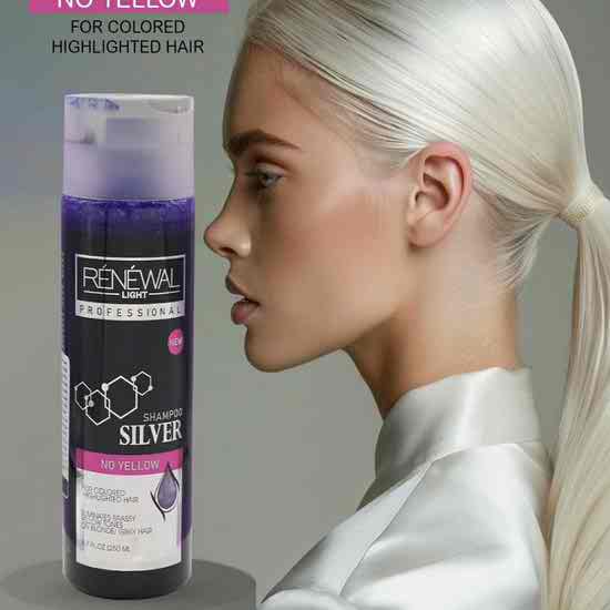 شامپو سیلور ضد زردی رنوال